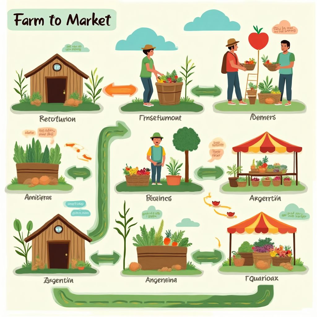 Circuitos alimentarios cortos en economías locales
