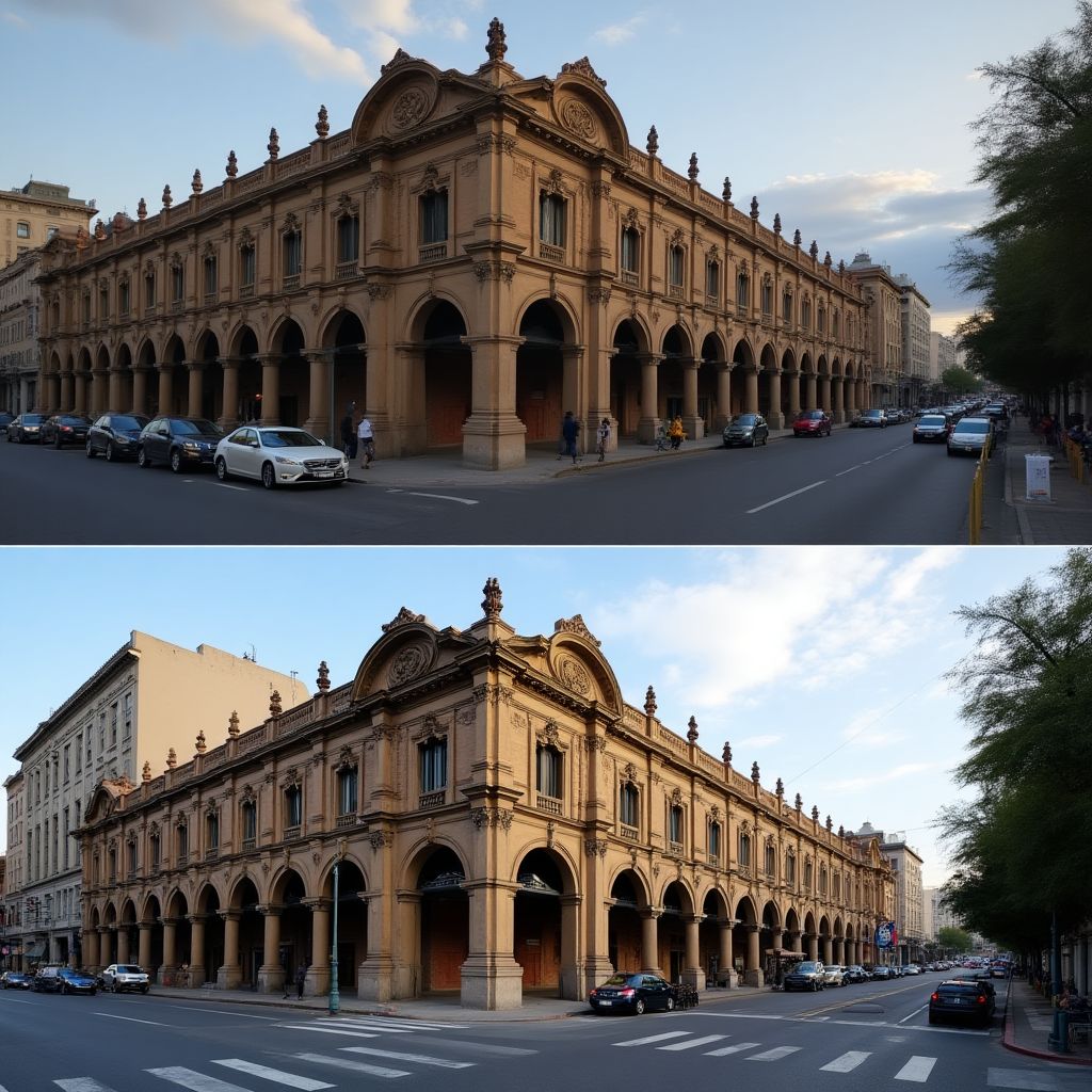 Transformación del Mercado de Abasto de Buenos Aires